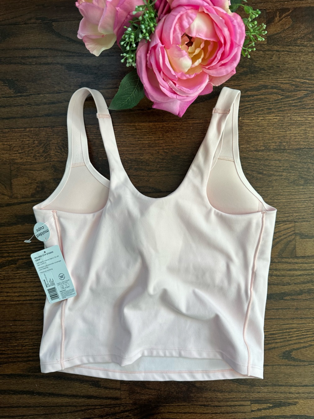 NWT Jockey Molded Cup Studio crop, size M - Picture 2 of 6